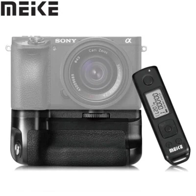 MEIKE MK-A6300 Pro Battery hand Grip 2.4g Wireless Remote For Sony A6300 A6400 - Image 1 of 4