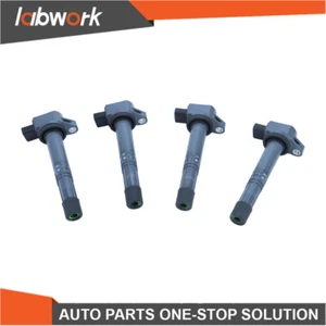Labwork 4PCS Ignition Coil For Honda Accord Civic Element ACURA CSX 2.0L - Picture 1 of 8
