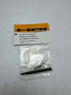 HPI Racing #86089 Drive Shaft 6x71mm Black New In Package - Image 1 of 4