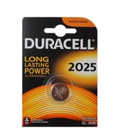 Pila Boton de Litio 3V Duracell CR 2025 Bateria Larga duraccion