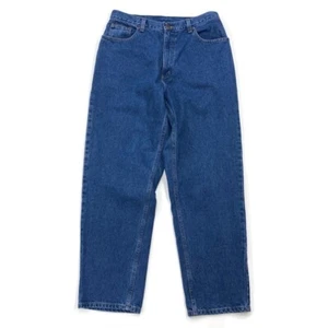 Jeans LL Bean para mujer 14R Buzz Off protector contra insectos cintura alta azul denim algodón - Imagen 1 de 15
