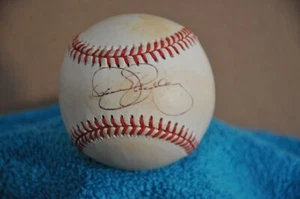 Autographed Dennis Eckersley HOF Red Sox/A's OAL Bobby Brown Baseball JSA COA - Picture 1 of 4