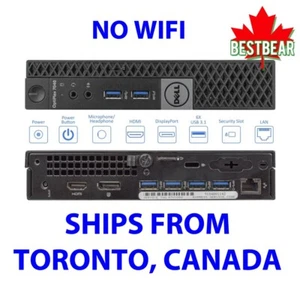 Dell OptiPlex 7040M 7040 Micro MFF Core i5-6500T 16GB RAM 128GB SSD Mini Tiny PC - Picture 1 of 8