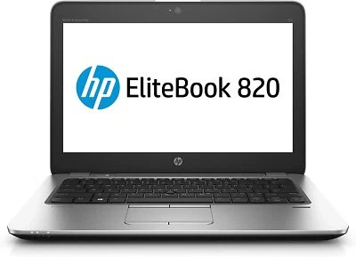 12.5" HP EliteBook 820 G4: *Core i5-7200U 3.10GHz *8GB *256SSD *Win10*Office2019 - Image 1 of 4