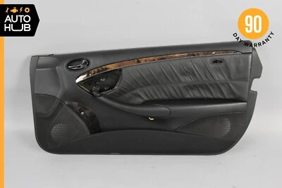 06-09 Mercedes W209 CLK350 CLK500 Coupe Door Panel Front Right Side Black OEM - Image 1 of 4