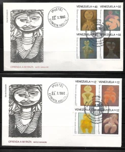 Venezuela: 1992; Scott 1474, set in FDC not circulated, Maracaibo bank, EBVC101 - Picture 1 of 2