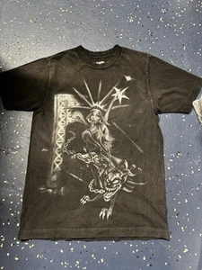 Camiseta Travis Scott Live MetLife Utopia Tour Merch Black Liberty 2024 TALLA GRANDE - Imagen 1 de 2