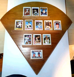 Nolan Ryan Topps Porzellan Keramik Karten komplett mit hängendem Display Ständer Echtheitszertifikat - Bild 1 von 8