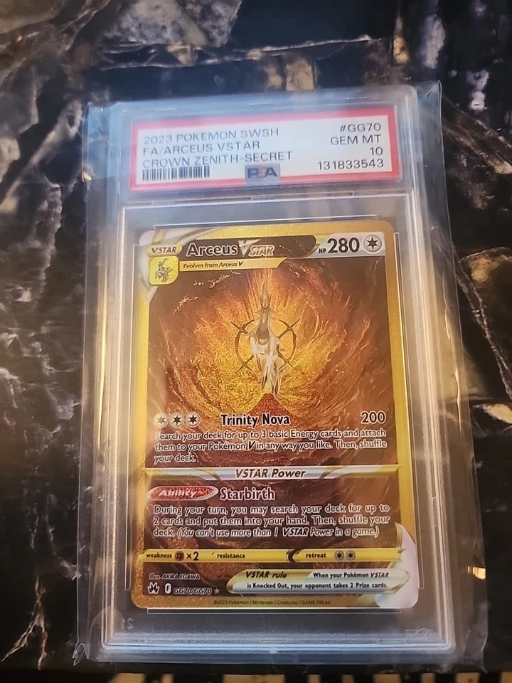 Arceus VSTAR (Secret) GG70/GG70 Crown Zenith: Galarian Gallery Holo - Image 1 of 1