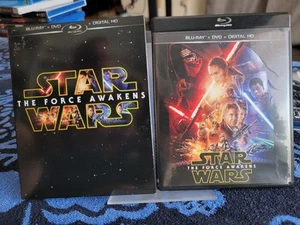 Star Wars: Episode VII: The Force Awakens (Blu-ray, 2015) BR+BR+DVD - Picture 1 of 5