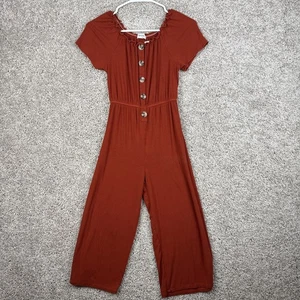 Speechless Kids Romper Size Medium Burnt Orange - Picture 1 of 7