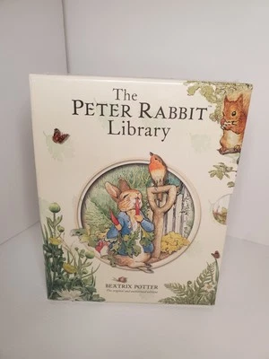 New Sealed Peter Rabbit Library Box Set Collection Beatrix Potter Hardback - Image 1 of 4
