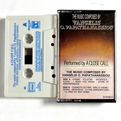 Vangelis O. Papathanassiou Performed by A Close Call (Belgium) Cassette Tape Foto 1 de 3
