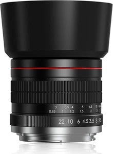 85mm Lens for Canon RF - 85mm f1.8 Portrait Lens Manual Focus(MF) for Canon EOS - Picture 1 of 6