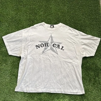 Camiseta 2 Náutica Para Hombre Talla 3XL Y2K Era Nor Cal Blanca  Foto 1 de 4