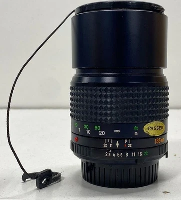 Minolta MD Tele Rokkor-X 1:2.8 f=135mm Telephoto Camera Lens - Image 1 of 4