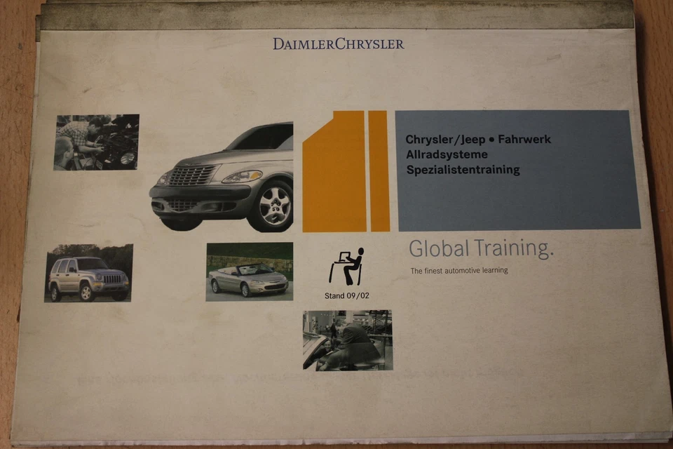 2002 Chrysler Jeep Daimler Dodge Allradfahrzeuge Einführungstraining Handbuch - Bild 1 von 1