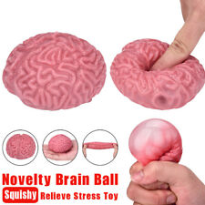 Novelty Squishy Brain Toys Squeezable Funny Toys Relieve Stress Ball Cure Toys S