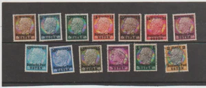 Poland Scott #N17-N29 1939 Used German Occupation Overprint Deutsche Post Osten - Picture 1 of 1