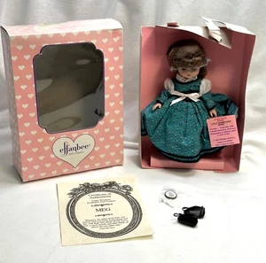 Story Book Series Little Women Meg Effanbee Doll MV207 with Box Certificate Vtg - Picture 1 of 16