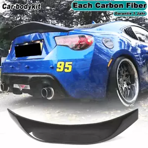 Carbon Heckspoiler Spoiler Hecklippe für Toyota GT 86 Coupe Subaru BRZ 2013-2020 - Picture 1 of 14