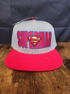 Warner Brothers Superman Snapback Hat Cap - Picture 1 of 1