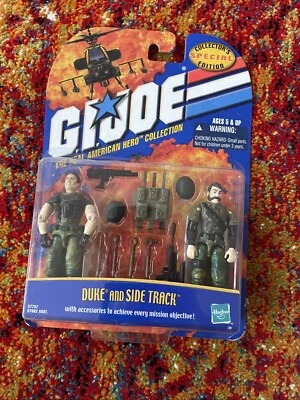 New I’m Box GIJoe Duke And Side Track Collectors Edition 2000 Foto 1 de 3