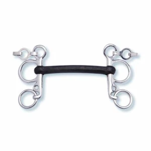 % Stübben STEELtec 2243 Pelham Stange Edelstahl gummiert - UVP €119,00 -NH