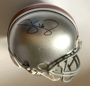 Minicasco Buckeyes de fútbol americano firmado por Craig Krenzel Ohio State 2002 campeones - Imagen 1 de 12