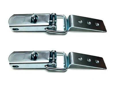 2x Exzenterverschluss Bordwandverschluss Hebelverschluss mit Haken PKW Anhänger - Bild 1 von 4
