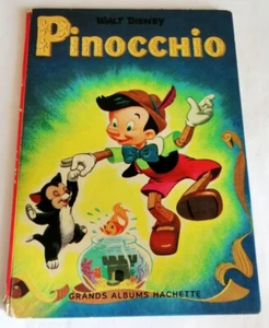 PINOCCHIO - Walt Disney Grands Albums Hachette Édition 1970 - Picture 1 of 7