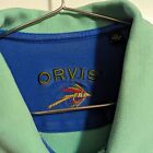 Orvis Polo Shirt Adult XXL Short Sleeve Fly Fishing Men's Green