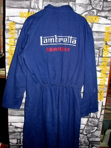 Vintage Innocenti Lambretta service mechanic finest cotton jacket pants '60 - Picture 1 of 5