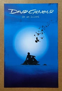 David Gilmour [of Pink Floyd] On an Island RARE promo numbered poster 2006 - Bild 1 von 2