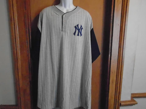 Aaron Judge Majestic 3 Button Big & Tall Pullover Jersey Shirt 2XLT 3XLT 4XLT Cover
