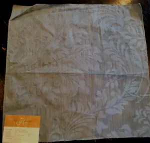 HIGHLAND COURT Catlin Damask in Wedgewood 17 1/4 x 17 1/2" Cotton Fabric Sample - Picture 1 of 3