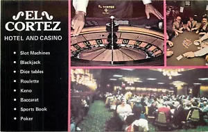 El Cortez Hotel and Casino Las Vegas Nevada NV Postcard - Picture 1 of 2