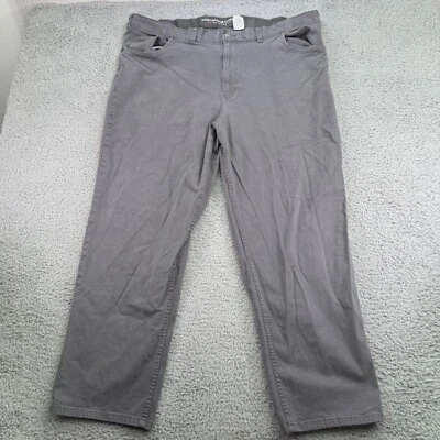 Pantalones HB Harbor Bay para hombre 48x32 (se adapta a 45x29) gris cintura cómoda continua Foto 1 de 4