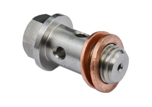 PrecisionGeek - Hohlschraube M12 x 1,5 mm mit Flansch - 2 mm begrenzt - Turboölzufuhr - Bild 1 von 2