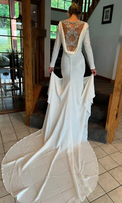 Vestido de novia Pronovias talla calle 0/2 (etiqueta 6) nunca usado Foto 1 de 4