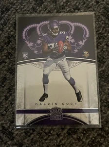 2017 Panini Crown Royale Dalvin Cook RC Minnesota Vikings #89 - Picture 1 of 2