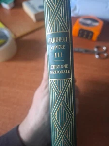 Buch Werke von Giosue Carducci Zanichelli Band wählen - Bild 1 von 3