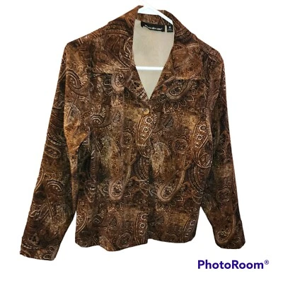Chaqueta Blazer BRIGGS NEW YORK Marrón Tostado Camel Cachemira Talla M Foto 1 de 4