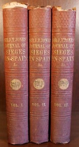 Major General Sir John T Jones / Journals of Sieges Carried on By The Army 1846 - Picture 1 of 6