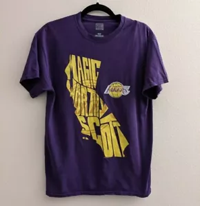 Vintage Original Lakers Showtime Era Shirt Hardwood Classics NBA Medium - Picture 1 of 2