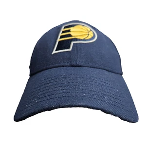 New Era Indiana Pacers Hat Mens Snapback Blue Cap Basketball Authentic NBA Logo - Picture 1 of 8
