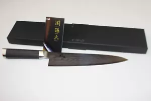 KAI Seki Magoroku Damascus AE5205 Chef's knife 210 mm Gyuto VG-10 core - Picture 1 of 8
