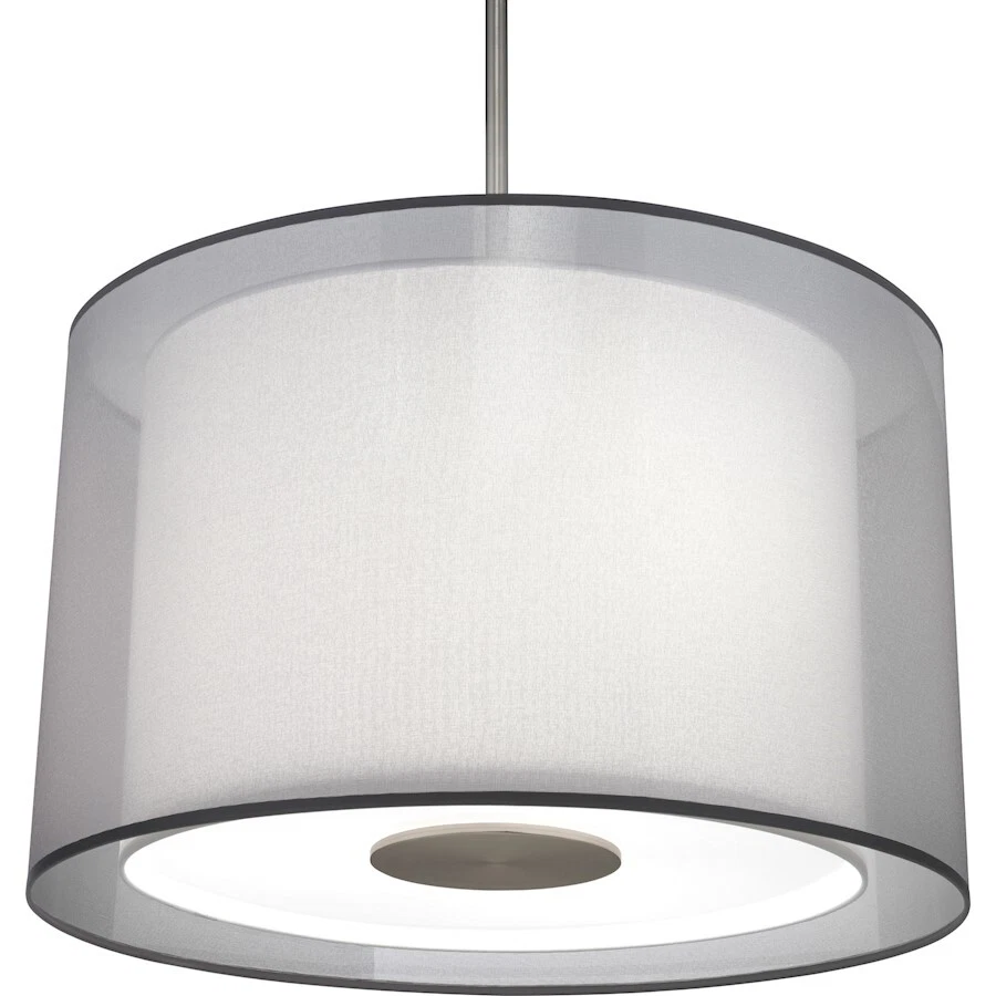 Robert Abbey Saturnia 3 Light Pendant, Stainless Steel - S2193 - Image 1 of 1
