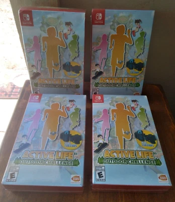 Active Life Outdoor Challenge Bundle Nintendo Switch New Big Box x4 Bandai Namco - Image 1 of 2