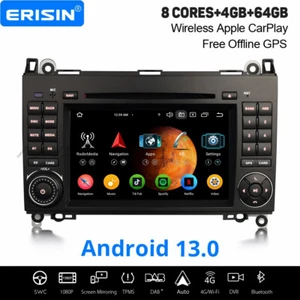 Android 13 DAB+ Autoradio Navi CD Mercedes A/B Klasse W245 W169 Viano VW Crafter - Bild 1 von 24